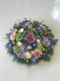 Shades of Liliac and Blue